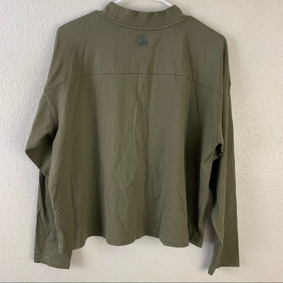 Columbia graphic cropped long sleeves sweatshirt women’s Size 1X - Picture 6 of 6